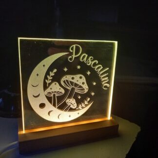 Miroir lumineux USB